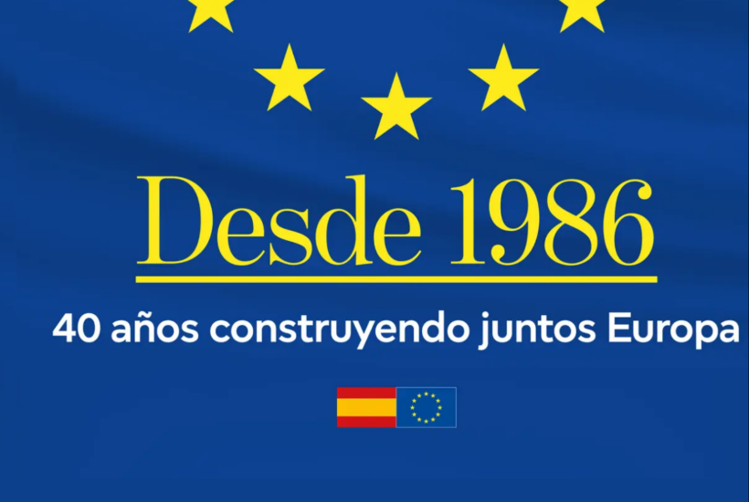 Desde 1986. 40 años construyendo juntos Europa