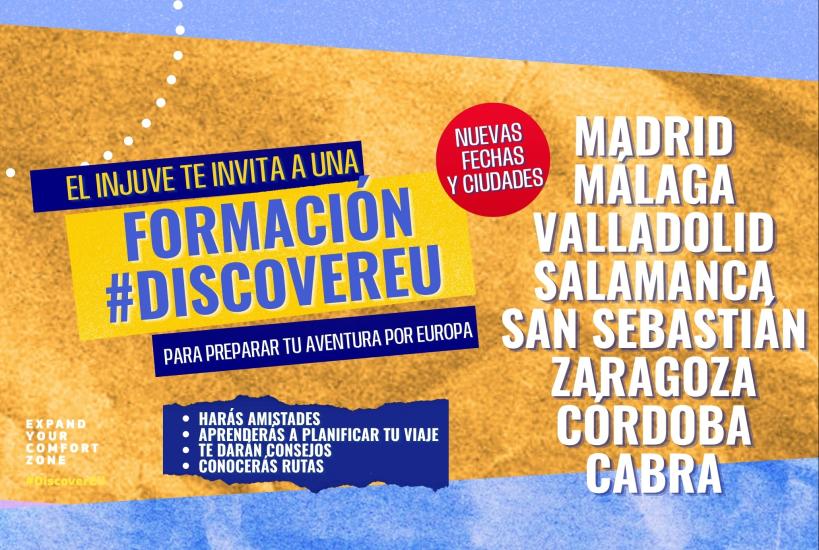 El injuve te invita a una formación #DiscoverEU
