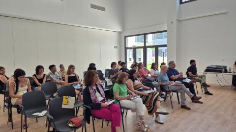Asistentes a jornada organizada por Europa Joven Madrid