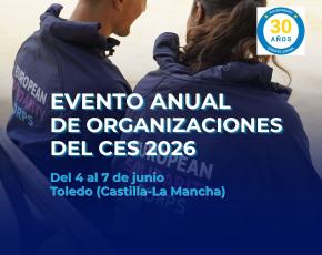 Toledo acogerá el Evento Anual de Organizaciones del CES 2026